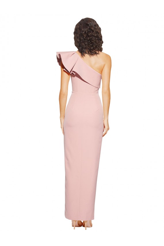 Fourreau Crêpe Stretch Longue Formelles Robes demoiselle d'honneur / Robes de soirée / Robes de bal en Ligne