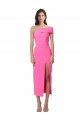 Fourreau midi Crêpe Stretch Longue Formelles Robes demoiselle d'honneur / Robes de soirée / Robes de cocktail en Ligne