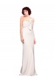 Sirène Sans bretelle Crêpe Stretch Longue Robes demoiselle d'honneur / Robes de bal en Ligne