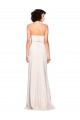 Sirène Sans bretelle Crêpe Stretch Longue Robes demoiselle d'honneur / Robes de bal en Ligne
