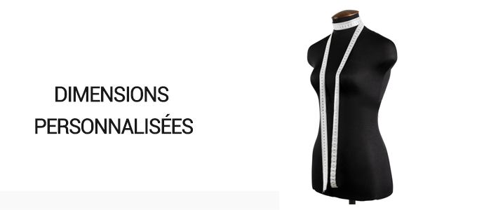 Dimensionnement personnalisé | BlissBridal